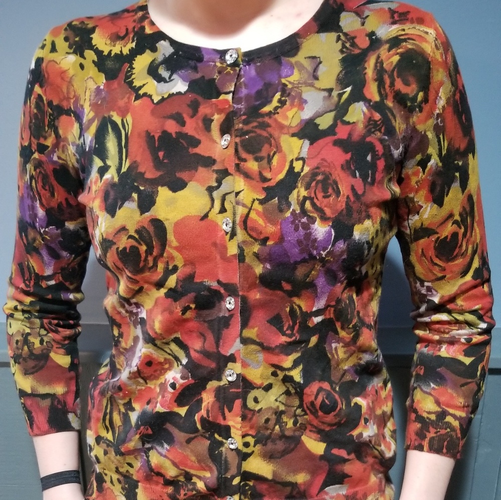 Floral Cardigan